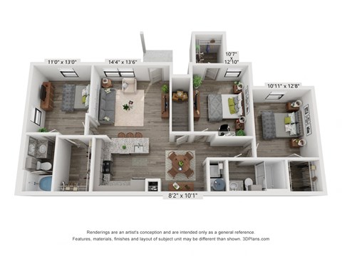 Emerson at Leander C1 Floor Plan